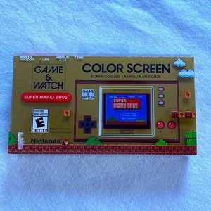 Nintendo super Mario brothers game and watch